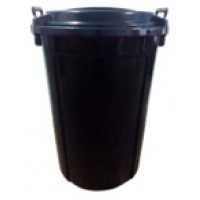 CCS-B16GL Black :   ถังขยะพลาสติก ขนาด 16 แกลลอน (54 ลิตร) มีหูล๊อคฝา