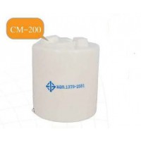 CM-200 ถังเก็บน้ำ-สารเคมี ความจุ 200 ลิตร  ทรงกระบอก ฝาเกลียว เยื้องศูนย์กลาง