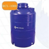 RCL-1000  ถังเก็บน้ำ-สารเคมี ความจุ   1000  ลิตร ทรงขวด  ฝาเกลียว มีลอนห่าง