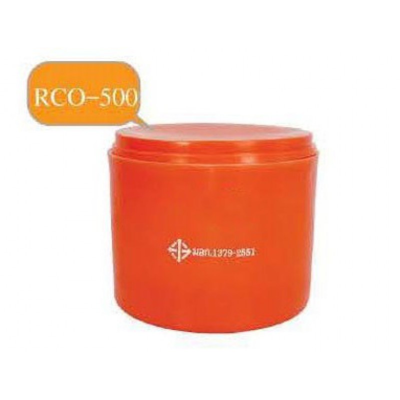 RCO-500  ถังเก็บน้ำ-สารเคมี ความจุ   500  ลิตร ทรงกระบอก  ฝาครอบ