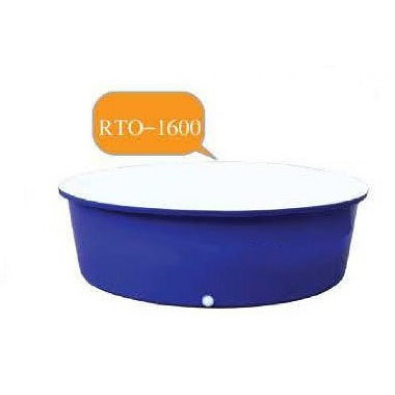 RTO-1600 (กระบะ-ทรงกลมเตี้ย) :  กระบะ - ทรงกลมเตี้ย  ความจุ 1600 ลิตร  ทรงกลมเตี้ย-ปากกว้าง  ซ้อนกันได้